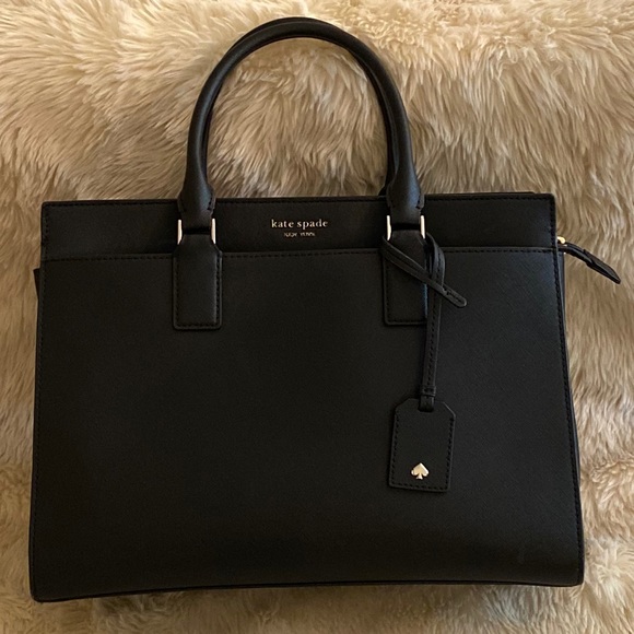 kate spade Handbags - SOLD Kate Spade large black satchel/shoulder bag